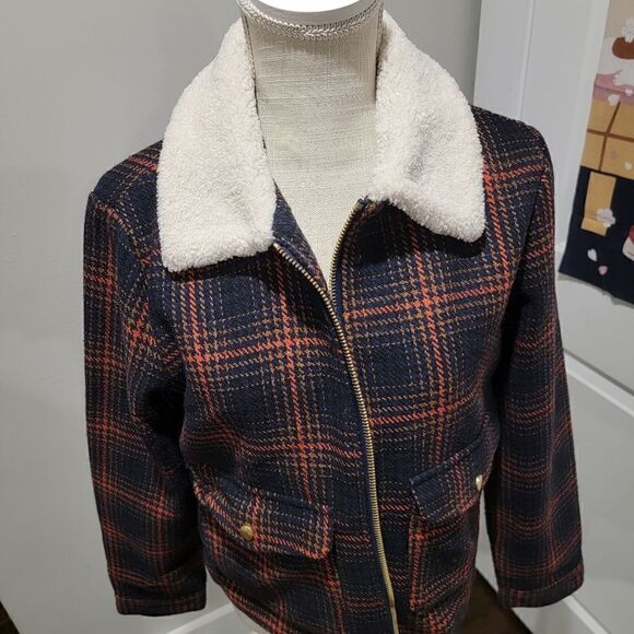 F21 Checkered Jacket SZ M - Picture 5 of 5